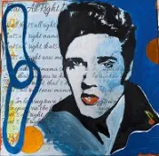 all right Mama / 15x15x5 cm