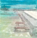 Salz in der Luft / 60x60 cm / gerahmt