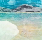 Salz in der Luft / 60x60 cm / gerahmt