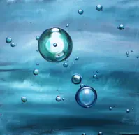 Salz im Leben / 74x64 cm / gerahmt